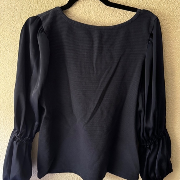 Anthropologie Maeve Ribbed Tired blouse - Picture 6 of 6